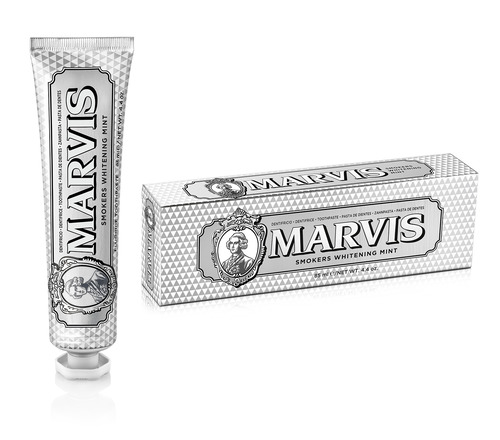 MARVIS SMOKERS WHITENING MINT DENTIFRICIO 85 ML - FarmaLucia
