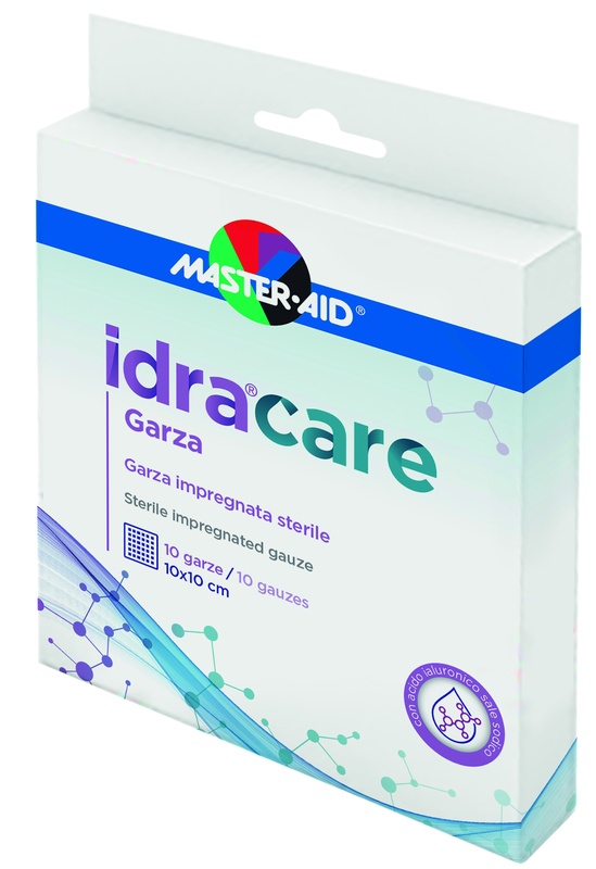 MASTER-AID IDRACARE GARZA IMPREGNATA 10X10 CM 10 PEZZI - FarmaLucia