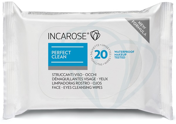 INCAROSE PERFECT CLEAN SALVIETTE STRUCCANTI 20 PEZZI - FarmaLucia