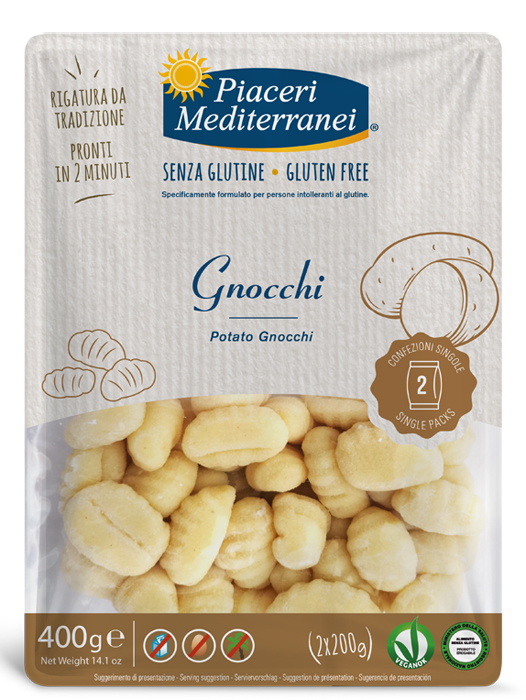 PIACERI MEDITERRANEI GNOCCHI 400 G - FarmaLucia