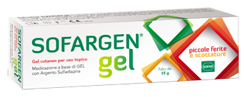 MEDICAZIONE IN GEL SOFARGEN TUBO 25 G - FarmaLucia