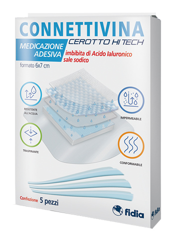 CEROTTO CONNETTIVINA HITECH 6 X 7 CM 5 PEZZI - FarmaLucia