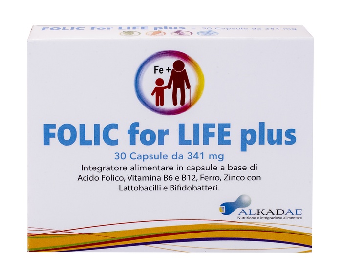 FOLIC FOR LIFE PLUS 30 CAPSULE - FarmaLucia