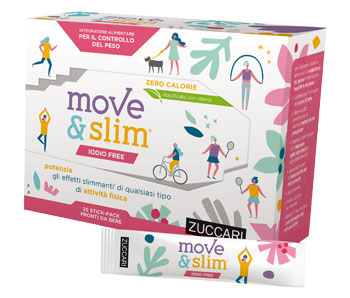 MOVE&SLIM IODIO FREE SCIROPPO 25 STICKPACK 10 ML - FarmaLucia