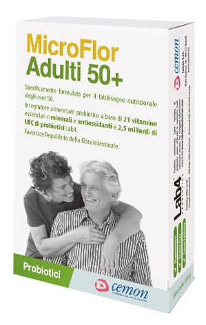 MICROFLOR ADULTI+ 30 CAPSULE VEGETALI - FarmaLucia