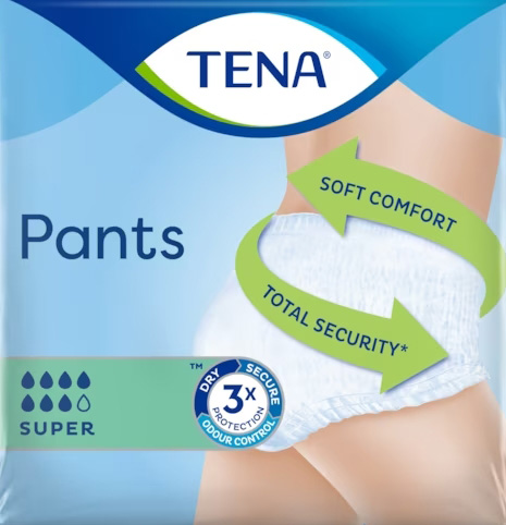 PANNOLONE PULL UP TENA PANTS SUPER TAGLIA LARGE 10 PEZZI - FarmaLucia