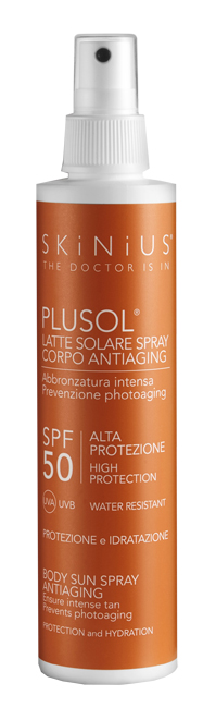 PLUSOL LATTE SOLARE SPF 50 200 ML - FarmaLucia