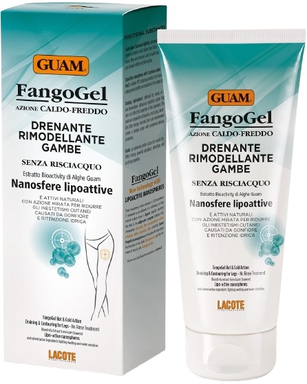 GUAM FANGOGEL DRENANTE RIMODELLANTE GAMBE 200 ML - FarmaLucia