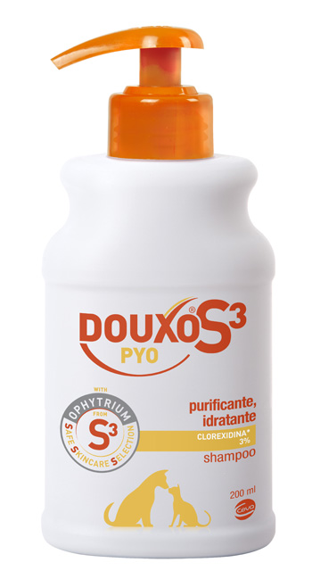 DOUXO S3 PYO SHAMPOO FLACONE 200 ML - FarmaLucia