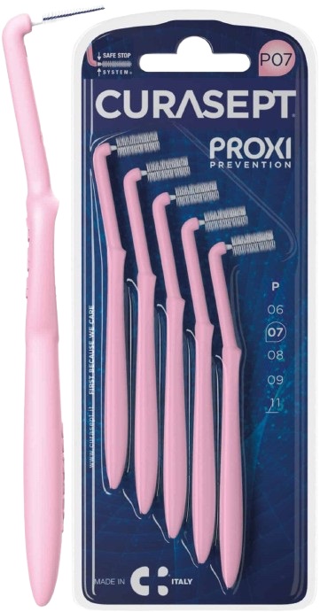 CURASEPT PROXI ANGLE P07 ROSA/PINK 5 PEZZI - FarmaLucia