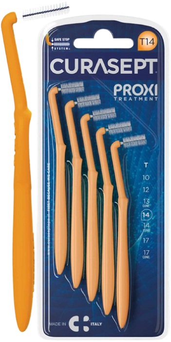 CURASEPT PROXI ANGLE P08 ARANTIO CHIARO/TANGERINO 5 PEZZI - FarmaLucia