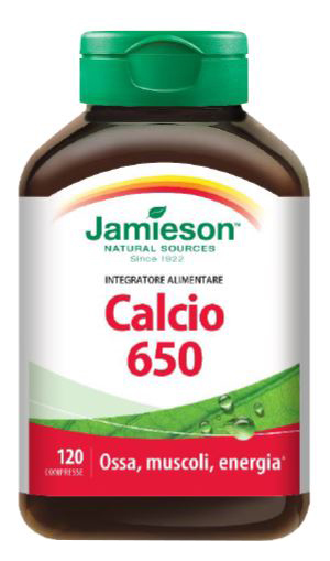 JAMIESON CALCIO 650 120 COMPRESSE - FarmaLucia