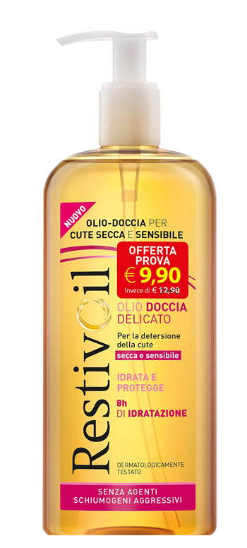 RESTIVOIL OLIO DOCCIA DELICATO 400 ML TAGLIO PREZZO - FarmaLucia