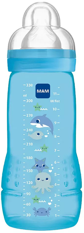 MAM EASY ACTIVE BIBERON 4+ 330 ML TETTARELLA 3 MASCHIO - FarmaLucia
