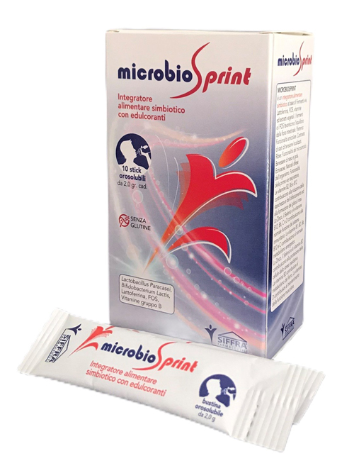 MICROBIOSPRINT 10 STICK OROSOLUBILI - FarmaLucia