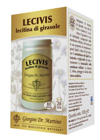 LECIVIS 100 G 80 SOFTGEL - FarmaLucia