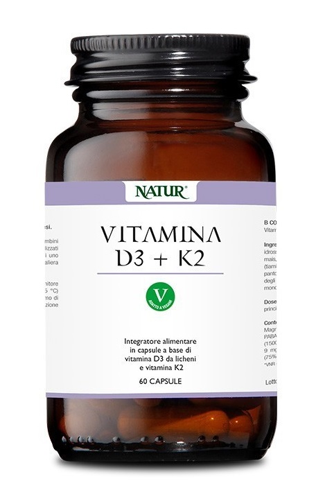 VITAMINA D3+K2 60 CAPSULE - FarmaLucia