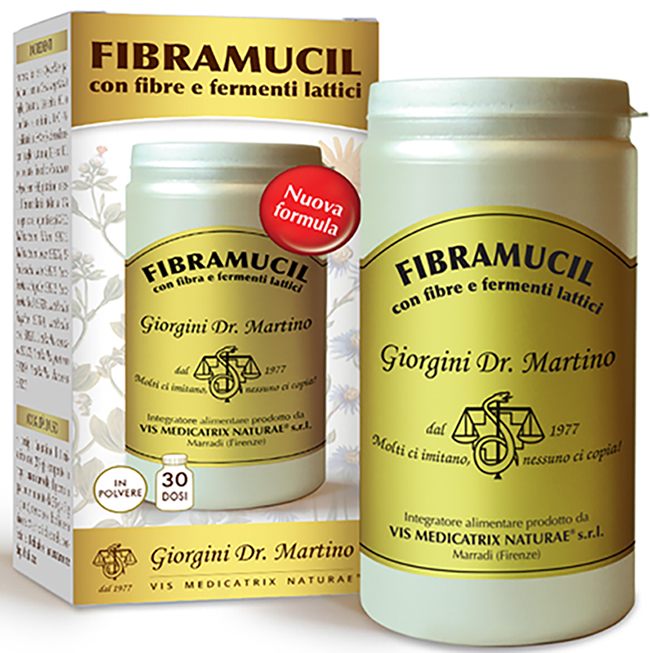 FIBRAMUCIL CON FIBRE E FERMENTI LATTICI POLVERE 120 G - FarmaLucia