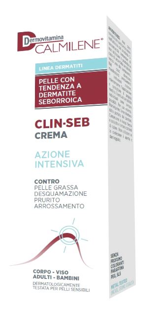 DERMOVITAMINA CALMILENE CLIN-SEB CREMA AZIONE INTENSIVA PER PELLE CON TENDENZA A DERMATITE SEBORROICA 50 ML - FarmaLucia