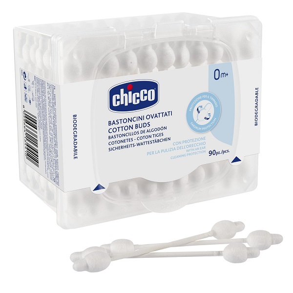 CHICCO BASTONCINI COTONATI 90 PEZZI - FarmaLucia
