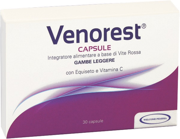 VENOREST 30 CAPSULE - FarmaLucia