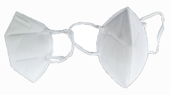 GREENCARE MASCHERINA KN95 ADULTO 15,5X10,5 CM BIANCO 4 STRATI 6 PEZZI MONOUSO - FarmaLucia
