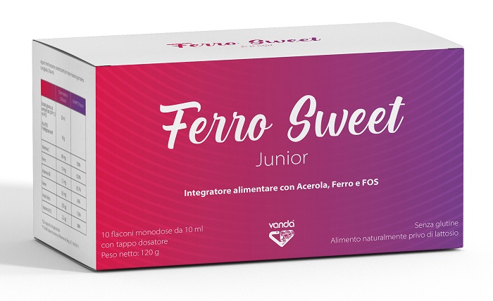 FERRO SWEET JUNIOR 10 FLACONCINI MONODOSE - FarmaLucia