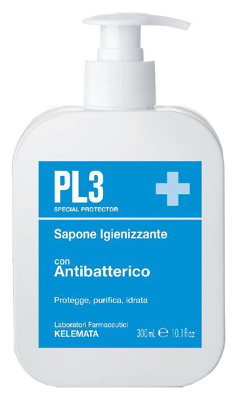 PL3 SAPONE IGIENIZZANTE CON ANTIBATTERICO 300 ML - FarmaLucia