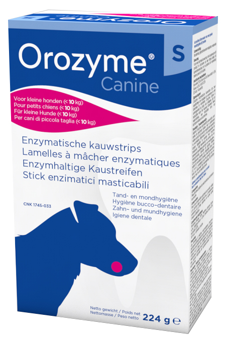 OROZYME CANINE STRISCE ENZIMATICHE MASTICABILI PER CANI DI TAGLIA PICCOLA - FarmaLucia