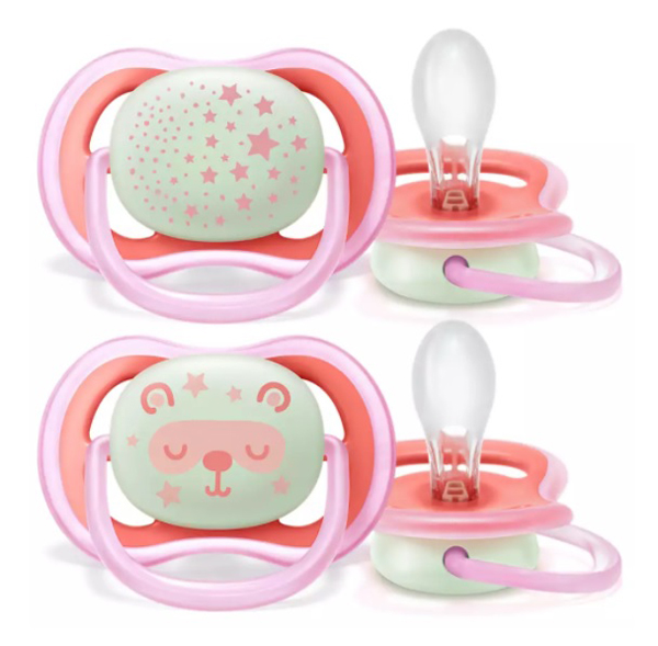 AVENT SUCCHIETTI ULTRA AIR NIGHT 6-18M FEMMINA 2 PEZZI - FarmaLucia