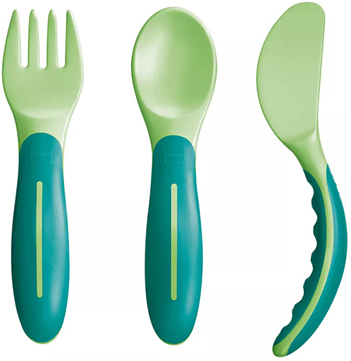 MAM BABYS CUTLERY 6+ NEUTRO - FarmaLucia