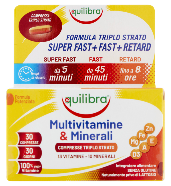 MULTIVITAMINE&MINERALI 30 COMPRESSE - FarmaLucia