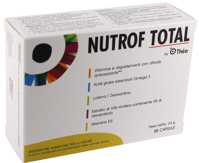 NUTROF TOTAL 30 CAPSULE - FarmaLucia
