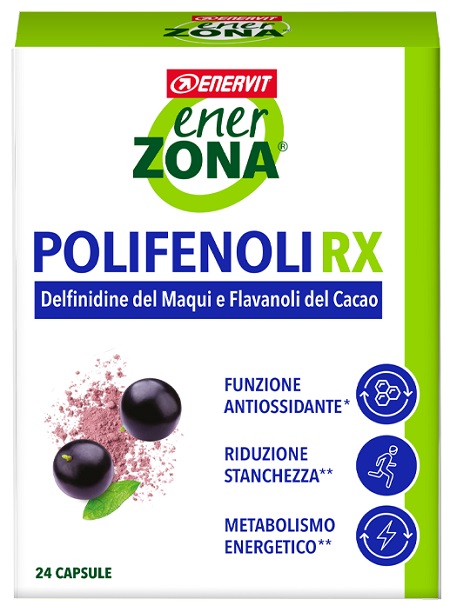 ENERZONA POLIFENOLI RX 24 CAPSULE - FarmaLucia