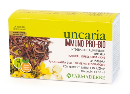 UNCARIA IMMUNO PRO BIO 10 FLACONCINI DA 10 ML - FarmaLucia