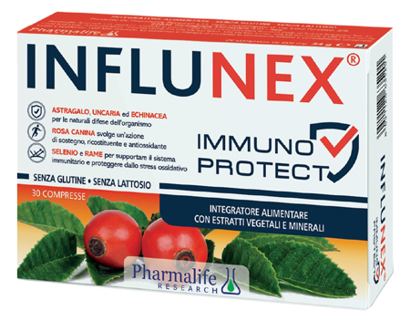 INFLUNEX IMMUNO PROTECT 30 COMPRESSE - FarmaLucia