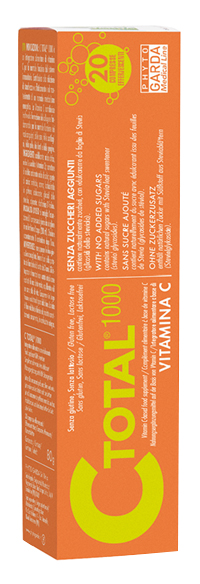 C TOTAL 1000 VITAMINA C 20 COMPRESSE EFFERVESCENTI - FarmaLucia