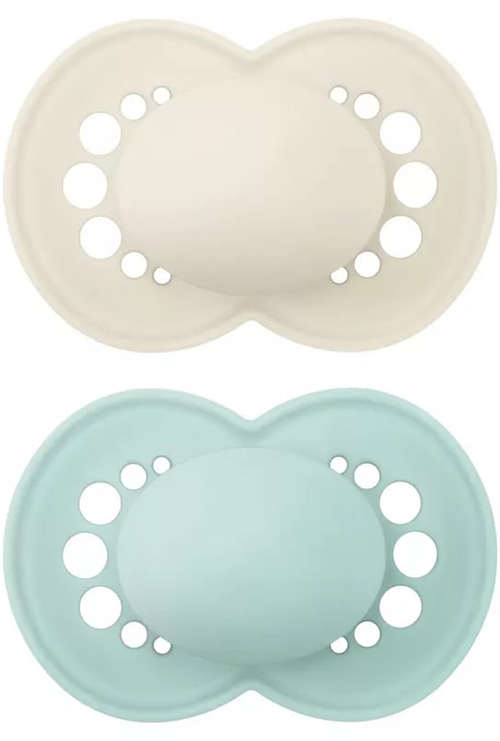 MAM ORIGINAL 6+ SILICONE NEUTRO 2 PEZZI - FarmaLucia