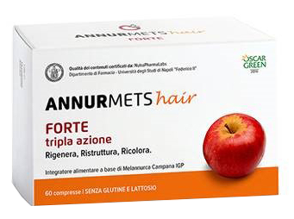 ANNURMETS HAIR FORTE TRIPLA AZIONE 60 COMPRESSE - FarmaLucia