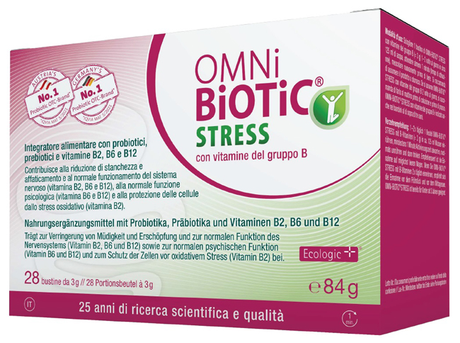 OMNI BIOTIC STRESS VITAMINE GRUPPO B 28 BUSTINE DA 3 G - FarmaLucia