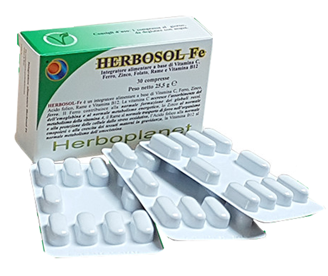HERBOSOL FE 30 COMPRESSE - FarmaLucia