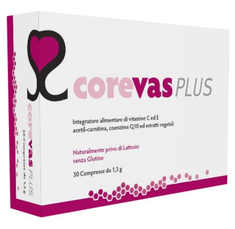 COREVAS PLUS 30 COMPRESSE - FarmaLucia