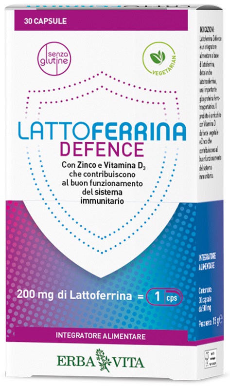 LATTOFERRINA DEFENCE 30 CAPSULE - FarmaLucia