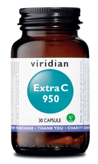 VIRIDIAN EXTRA C 950 30 CAPSULE - FarmaLucia