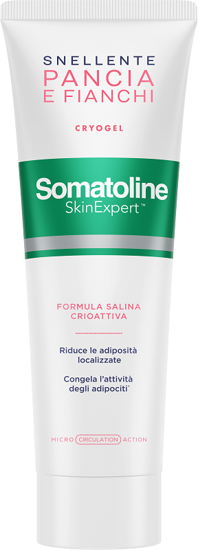 SOMATOLINE SKIN EXPERT SNELLENTE PANCIA FIANCHI CRYOGEL 250 ML - FarmaLucia