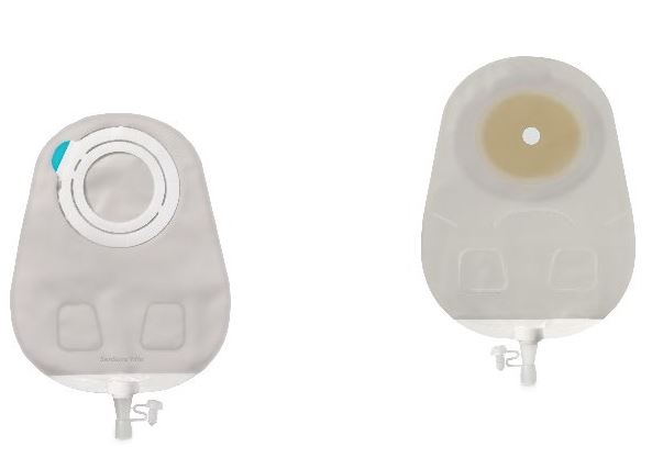 SENSURA MIO FLEX SISTEMA 2 PEZZI CON AGGANCIO ADESIVO SACCA MULTICHAMBER PER UROSTOMIA TRASPARENTE 50MM DA 550 ML 30 PEZZI - FarmaLucia