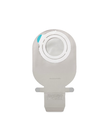 SENSURA MIO FLEX SISTEMA 2 PEZZI CON AGGANCIO ADESIVO SACCA ILEOSTOMIA RIVESTITA 70MM DA 550 ML 30 PEZZI - FarmaLucia