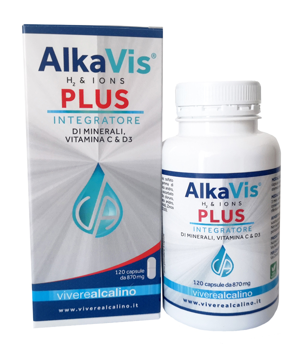 ALKAVIS H2&IONS PLUS 120 CAPSULE - FarmaLucia