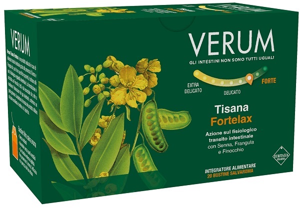 VERUM FORTELAX TISANA 20 FILTRI - FarmaLucia