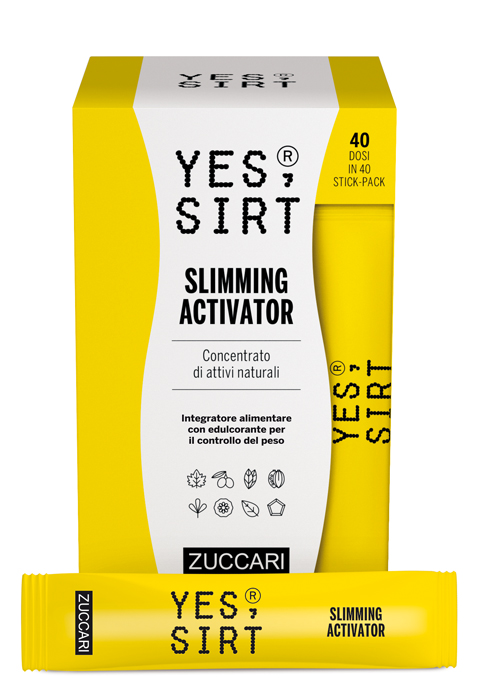 YES SIRT SLIMMING ACTIVATOR 40 STICKPACK DA 2,5 G - FarmaLucia